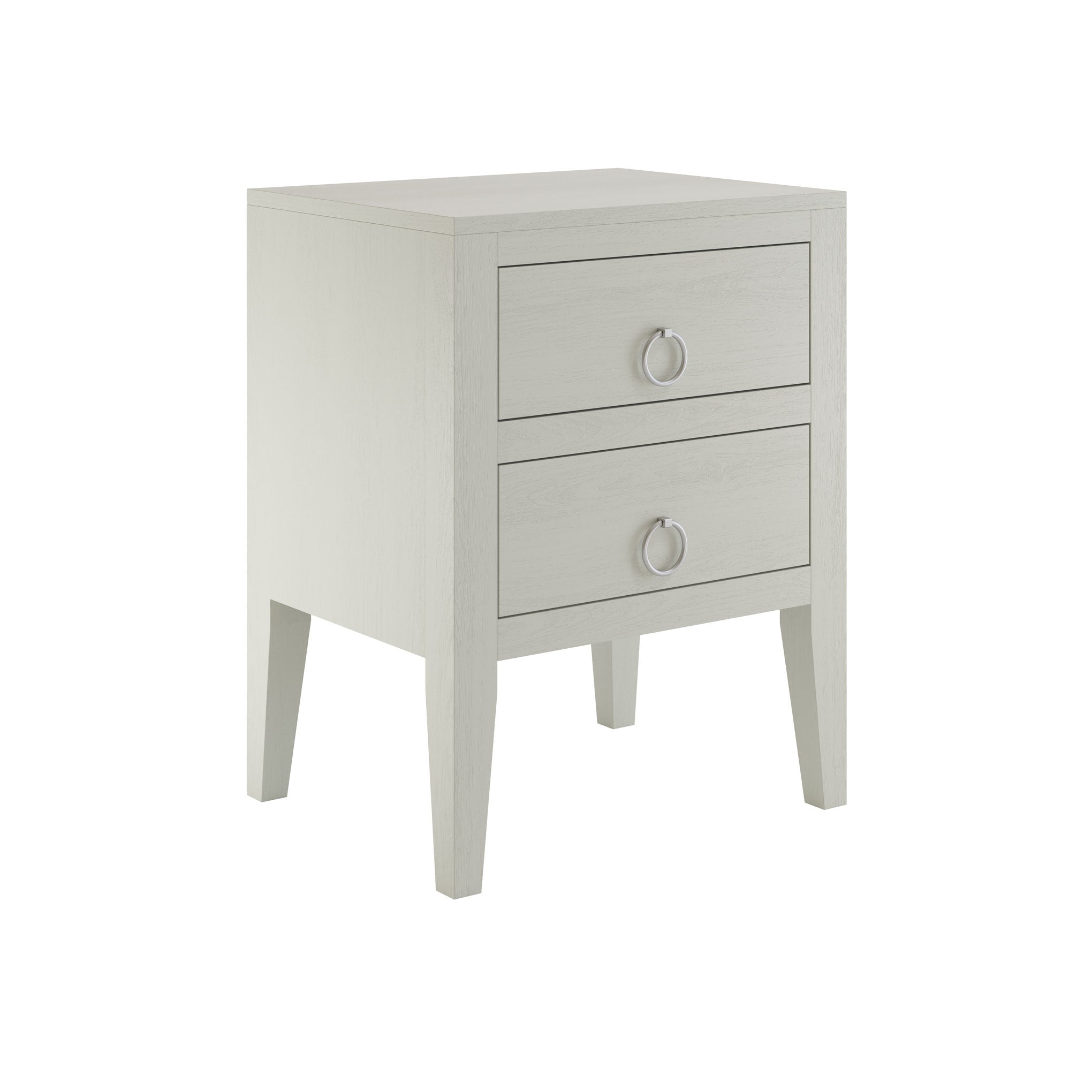 Cheriton Bedside 2 Drawer Grey