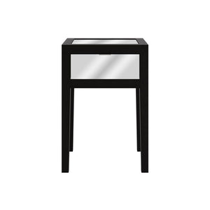 Josephine Bedside 1 Drawer Black