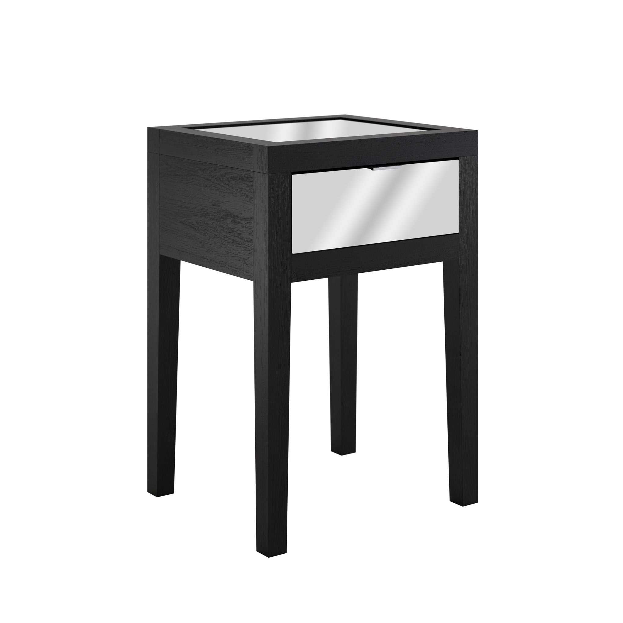 Josephine Bedside 1 Drawer Black