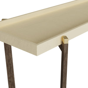 Hambledon Console Cream Shagreen
