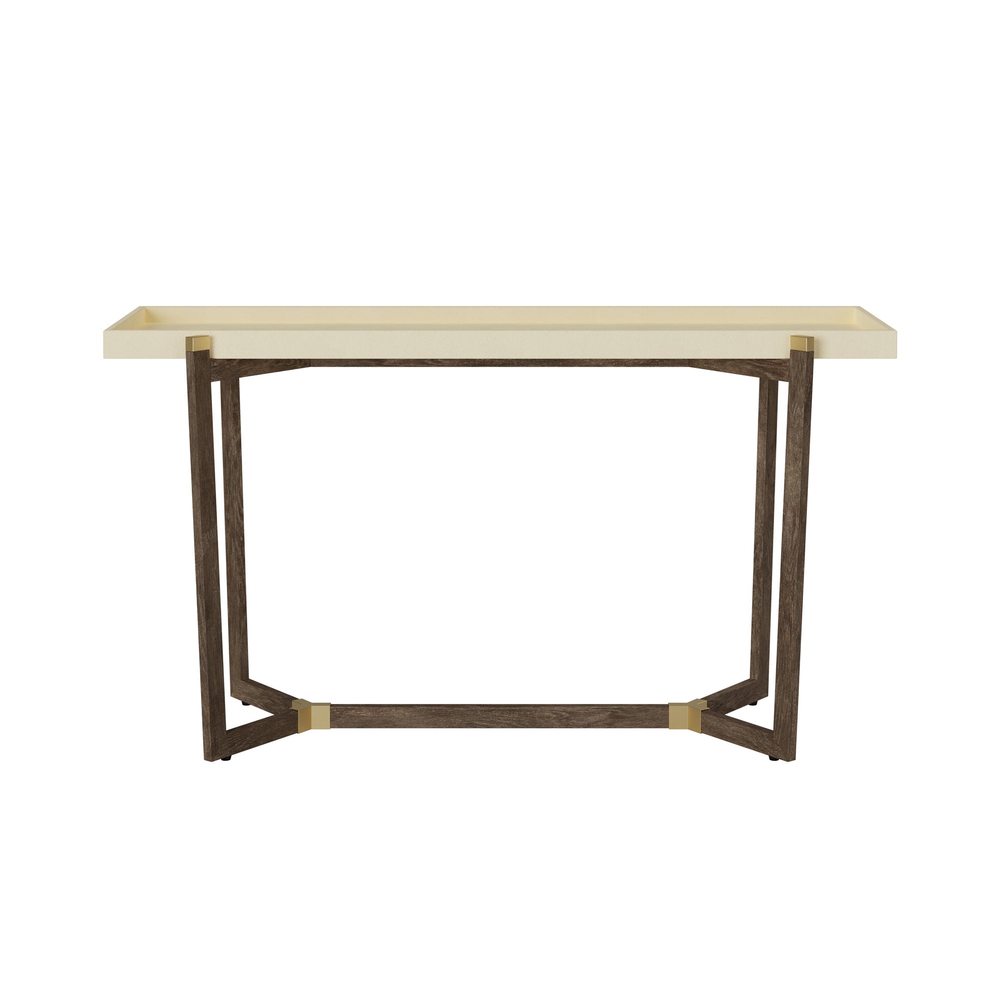 Hambledon Console Cream Shagreen