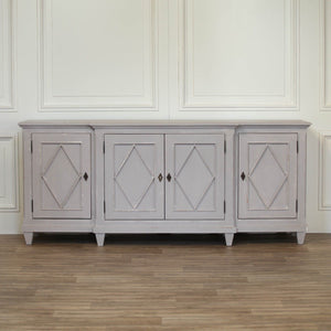 Classical Distressed Sideboard 206cm