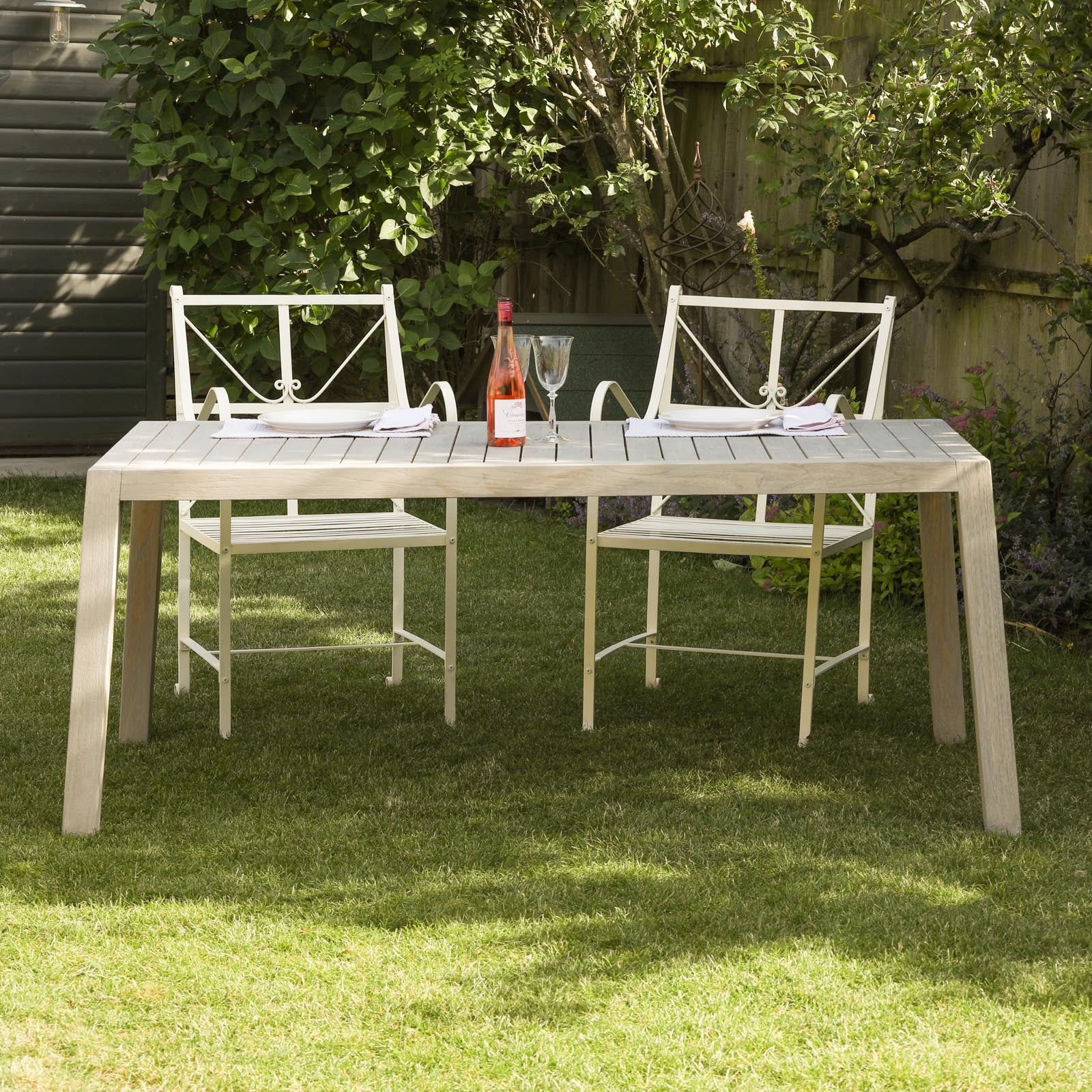 Outdoor 180cm Garden Dining Table