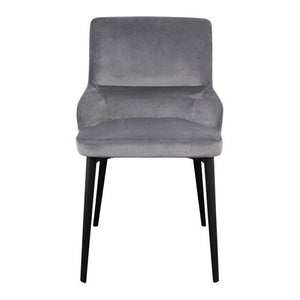 Copy of Brockett Pair of Dining Chairs Grey