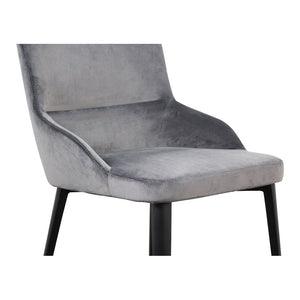 Copy of Brockett Pair of Dining Chairs Grey