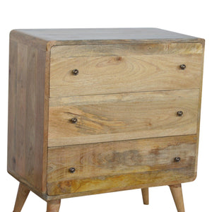 Curved Oak-ish Chest