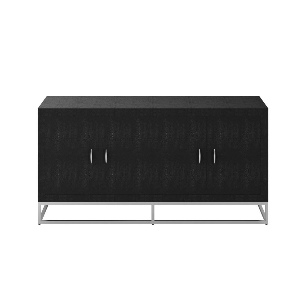 Hampton Sideboard Black Shagreen