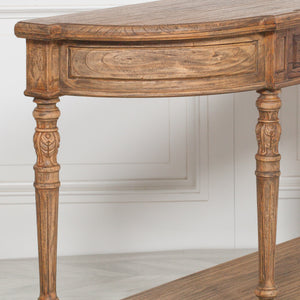 Rustic Wooden Console 151cm