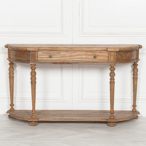 Rustic Wooden Console 151cm