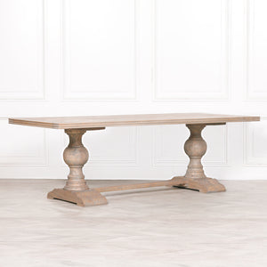 Rustic Wooden Dining Table 240cm