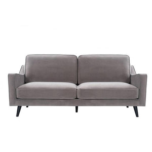 Daffy 2.5 Seat Sofa Grey Velvet