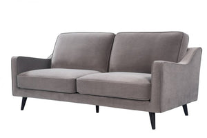Daffy 2.5 Seat Sofa Grey Velvet