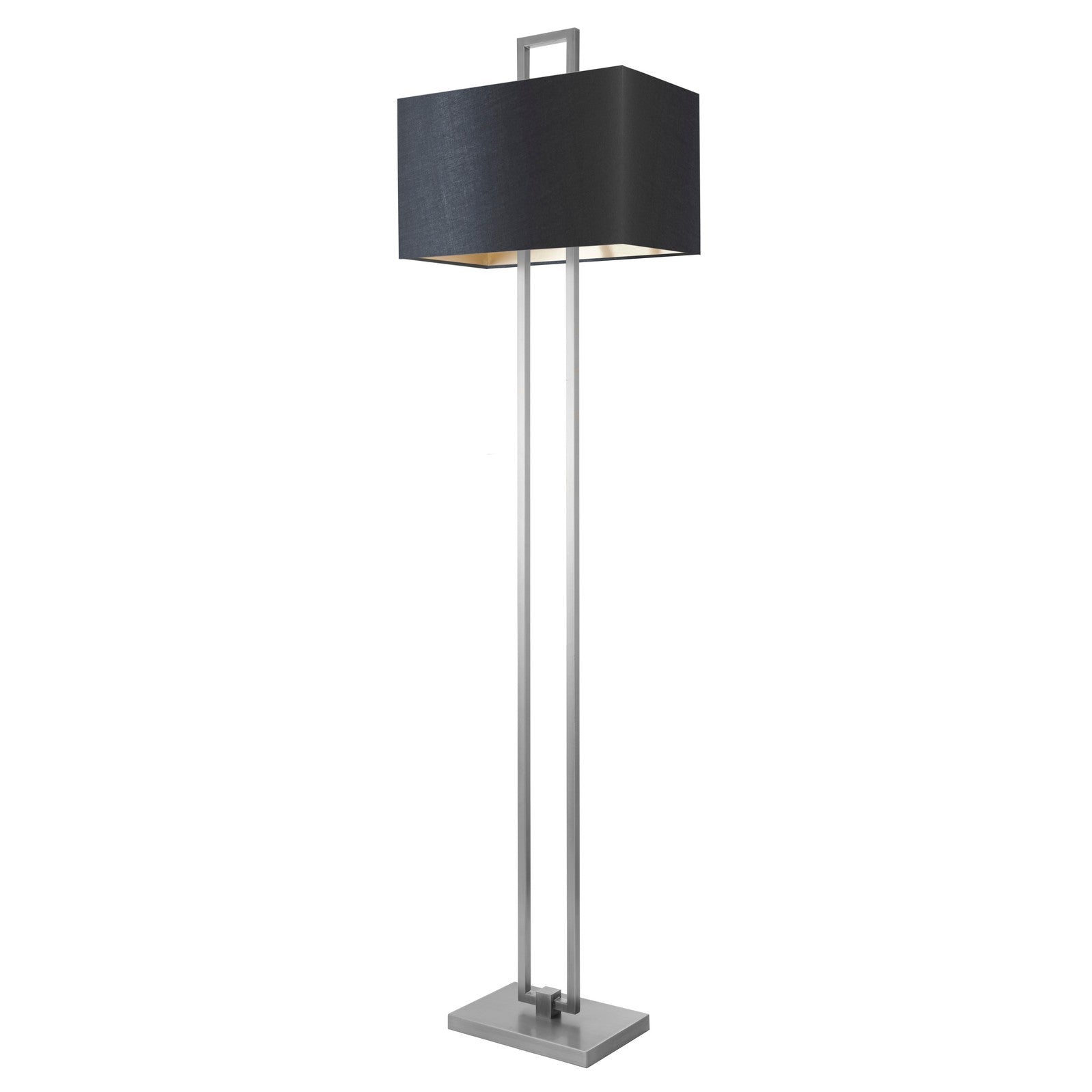 Darcy Floor Lamp Nickel Finish