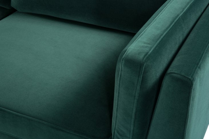 Mickey 3 seat Sofa Emerald Green