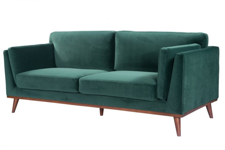 Mickey 3 seat Sofa Emerald Green
