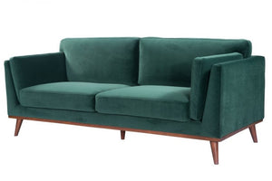 Mickey 3 seat Sofa Emerald Green