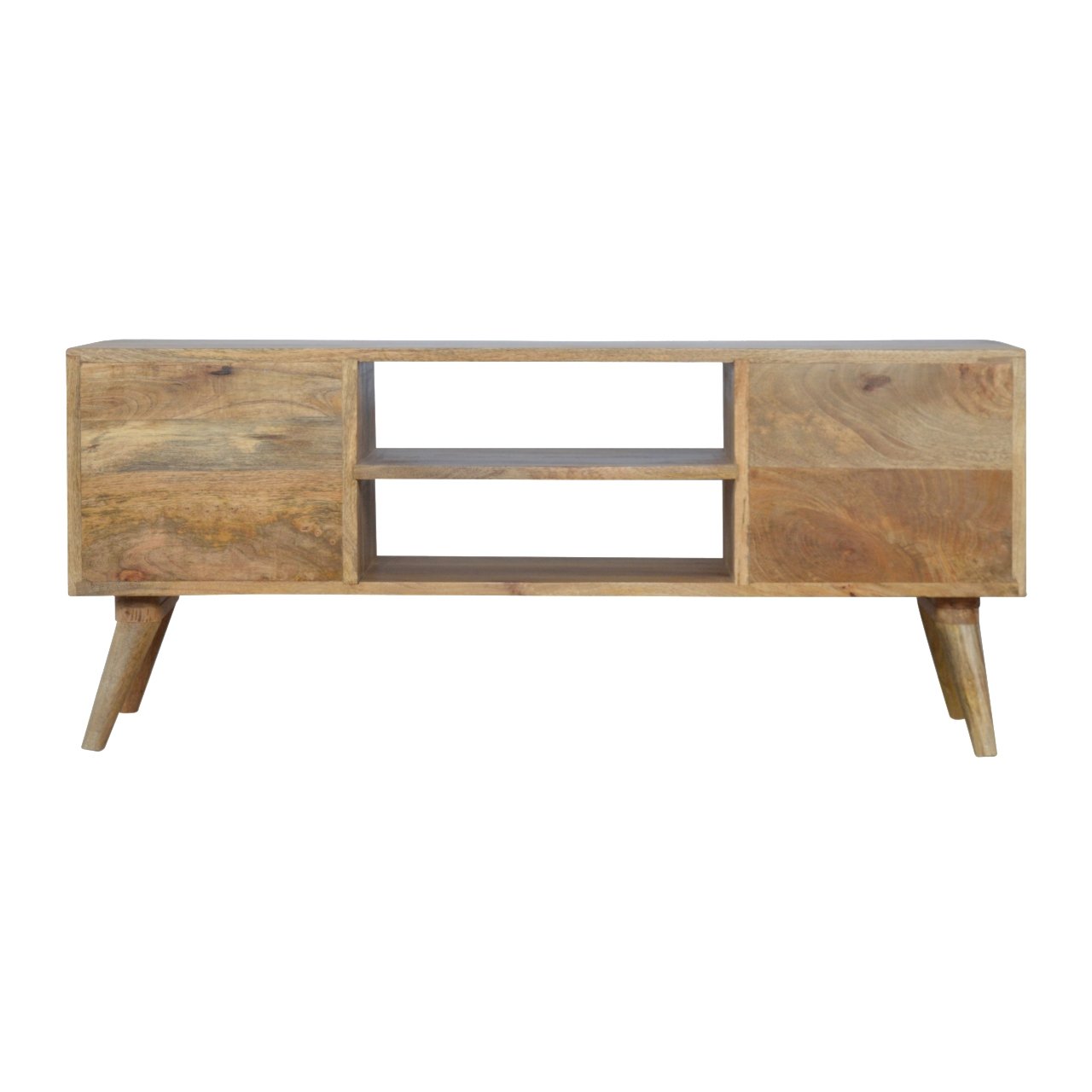 Grey Hand Painted Entertainment Unit