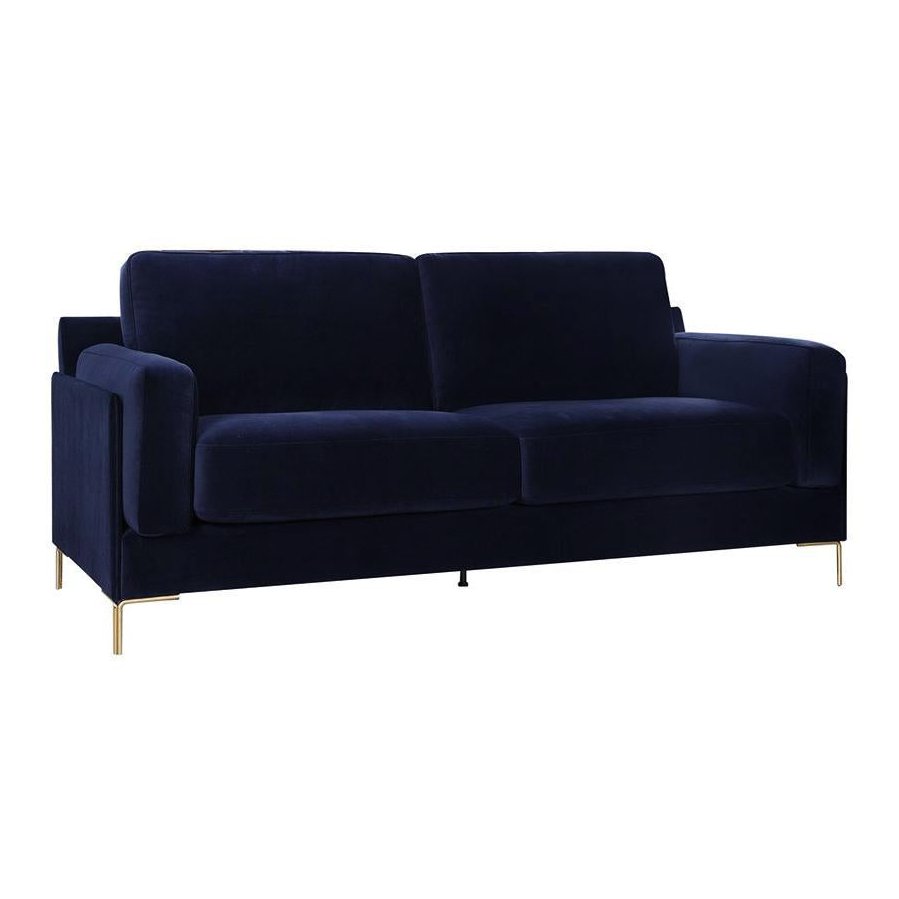 Stockholm 2 Seater Sofa Dark Blue