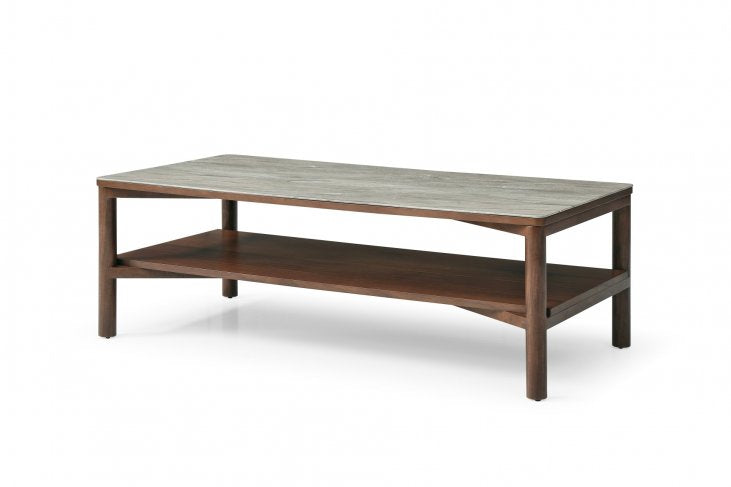 Willow Coffee Table With Shelf